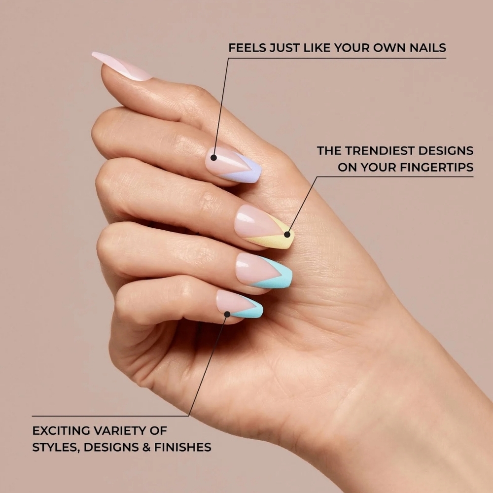 Kiss Bare but Better Premium Nails in Mocha•30 Nails Plus Glue! - Picture 7 of 9